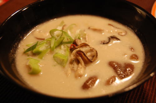 牡蠣のココナッツミルクスープ