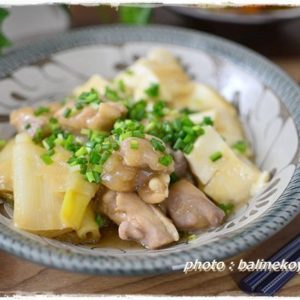 鶏肉と豆腐のトロトロ白味噌煮